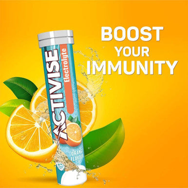 Activise Electrolyte Effervescent Tab Orange 20s