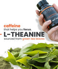 200Mg Caffeine Pills - Mct Oil From 100% Coconuts + 100Mg L-Theanine, Advanced Energy, Clean Focus And Perfect Clarity + All Natural Smooth Extended Release