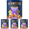 PLANTERS Unsalted Mixed Nuts, Cashews, Pistachios, Almonds, Brazil Nuts, and Pecans, Plant-Based Protein Snacks, 15.25 oz Canister