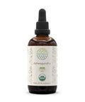Ashwagandha B120 Usda Organic Tincture | Alcohol-Free Extract, High-Potency Herbal Drops | Certified Organic Ashwagandha (Withani