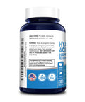 NusaPure Hyaluronic 200mg 180 Veggie Capsules (Non-GMO & )