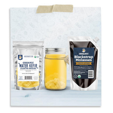 Fermentaholics Organic Unsulphured Blackstrap Molasses | 20 Oz Pouch | Ou her & Unsulfured | Spouted Pouch For Easy Measuring And Pouring (1-Pack 20 Fl Oz)