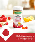 Nature's Bounty Adult Multivitamin Gummies - Pack Of 60 Gummies Two-A-Day - With Vitamin B6 B12 D3 C And Biotin - For Everyday Wellbeing - Immune Support And Bone Health - Suitable For Vegans