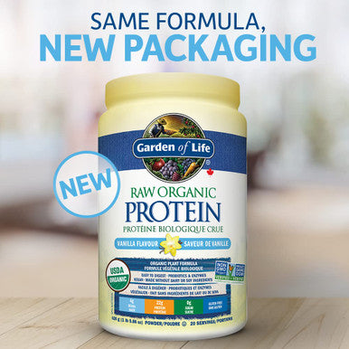 Garden of Life Raw Vanilla Protein Shake 620 Gr