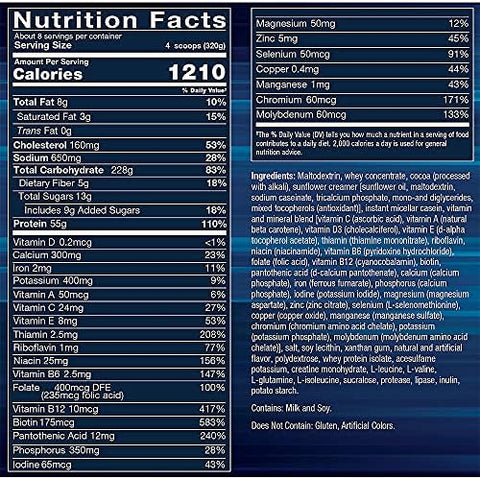 Bodytech Prime Mass Highcalorie Mass Gainer Supports Muscle Growth & Weight Gain Chocolate (6 Lb 8 Servings)