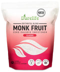 Durelife Golden Monk Fruit Sweetener, 1:1 Sugar Replacement, Keto Diet Friendly, Zero Calorie, Kosher Sugar Substitute, Golden - 10 lb Bulk Size