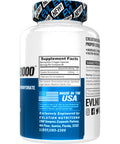 Evlution Pure Creatine Monohydrate Capsules 1000mg Nutrition Pre and Post Workout Recovery Vegan Creatine Pills for Muscle Gains and Muscle Recovery Supplement - Creatine Muscle Builder for Men