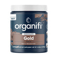 Organifi - Gold Chocolate - Superfood Supplement Powder - 20 Day Supply - Supports Restful Sleep, Immune Health And Recovery - Cocoa, Organic Turmeric And Reishi Mushroom Infused Golden Milk Drink Mix
