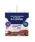 Ensure Max Protein Nutritional Shake Milk Chocolate - 330 Ml (Pack Of 4)