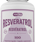 Mill Bay Resveratrol Source of Antioxidants - 100 Capsules (600mg)
