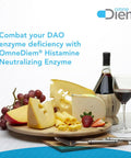 Omne Diem Dao 30000 Hdu - 60 Caps - Histamine Neutralizing Enzyme - Relieve Histamine Intolerance With Diamine Oxidase - The Original Tested Dao Enzyme Supplement