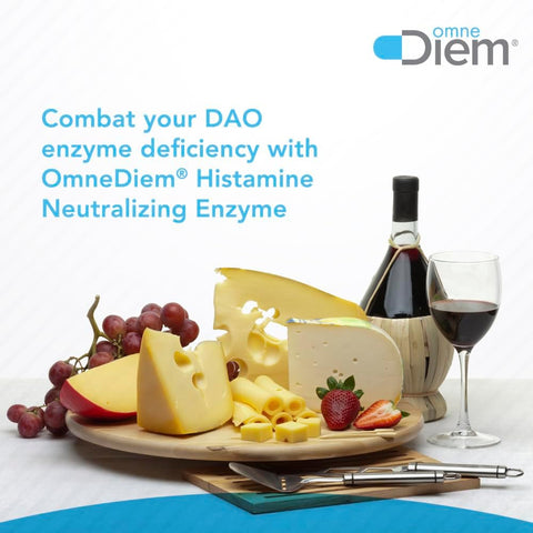 Omne Diem Dao 30000 Hdu - 60 Caps - Histamine Neutralizing Enzyme - Relieve Histamine Intolerance With Diamine Oxidase - The Original Tested Dao Enzyme Supplement