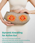 Gastrointestinal Relief Massager For Constipation, Bloating, Gas, Acid Reflux, Heartburn Relief For Women & Men, Stool Softener Abdominal Massager With Dynamic Kneading & Heating, Rechargeable Battery