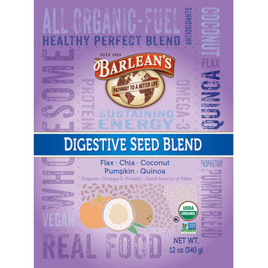 Barlean's Healthy Digestion Bundle Stomach Repair and Digestive Seed Blend