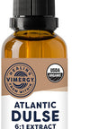 Vimergy USDA Organic Atlantic Dulse Extract, 55 Servings Raw Liquid Seaweed Dulse Supplement Drops - Alcohol-Free, Vegan & Paleo Friendly (55 ml)