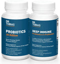 Dr. Tobias Probiotics 30 Billion Deep Immune with Prebiotics for Digestion Gut Health