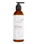Eva Naturals Anti-Aging Glycolic Acid Cleanser (6 oz) - Acne Treatment and Exfoliating Face Wash to Reduce Wrinkles and Improve Skin's Moisture and Glow - With Alpha Hydroxyl Acid, Aloe and Vitamin E