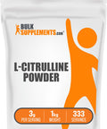 Bulksupplements.Com L-Citrulline Powder - Citrulline Supplement, Citrulline Powder - L-Citrulline 3000Mg, Unflavored & Gluten Free - 3G Per Servings, 1Kg (2.2 Lbs) (Pack Of 1)