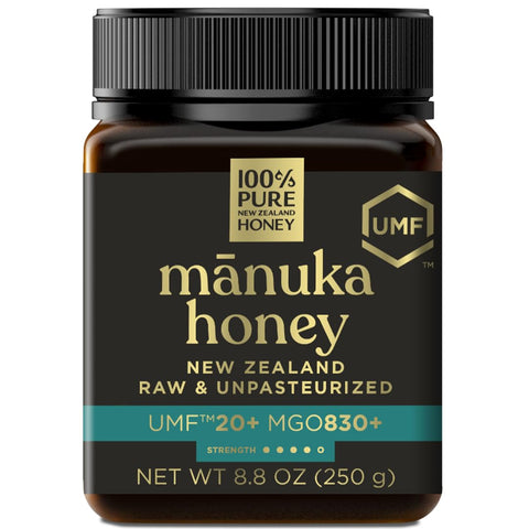 Manuka Honey UMF 15+ (MGO 512+) 100% Pure New Zealand - Certified, Raw 8.8 Ounce (250g) (Pack of 1)