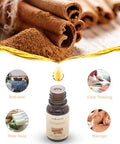 Sedbuwza Cinnamon Essential Oil Natural 100% Pure Organic Aromatherapy Mothers Day Gifts Oils for Massage Diffuser Skin Hair Care