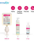 HandEFoam Alcohol Free Foaming Hand Sanitizer Travel Size 1.7 Ounce Vitamin E Enriched Moisturizing Formula No Rinse Non Drying Non Sticky Foam Hand Soap First Aid Antiseptic Cleanser