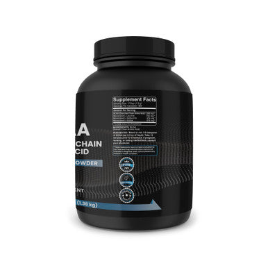 PURE ORIGINAL INGREDIENTS 2:1 Bcaa Powder, 3 Lbs, Branched-Chain Amino Acids, Unflavored, 907 Servings, Always Pure, No Additives Or Fillers