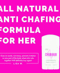 Zone Naturals Chub Rub All Natural Anti Chafing Stick, 1.5 Ounce