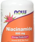 Now Foods B-3 Niacinamide 500mg 100C