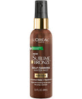 L'Oreal Paris Sublime Bronze Self Tanning Facial Mist Water-Based Formula Coconut Water & Vitamin E 3 Fl. Oz
