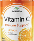 Swanson Vitamin C Gummies - Orange 125 mg 60 Gummies