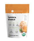 Kate Naturals Tapioca Starch Flour For Baking Cooking & Boba Pearls (12Oz Organic Non-Gmo Gluten )