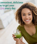 Garden of Life Perfect Food Berry Super Green Fruit & Veggie Formula - 30 Servings 49 Superfoods Greens Sprouts Fruits Veggies Probiotics Spirulina Vegetarian Juice Superfood Powder Supplement
