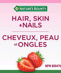 Nature's Bounty Hair Skin & Nails Gummies Value Size 165 Caps