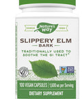 Nature'S Way Slippery Elm Bark, Traditional Support To Soothe Gi Tract*, 100 Vegan Capsules