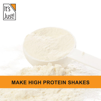 It's Just - Egg White Protein Powder, Dried Egg Whites Protein, Meringue Ingredient, Non-GMO, USA Farms, Unflavored (8oz)
