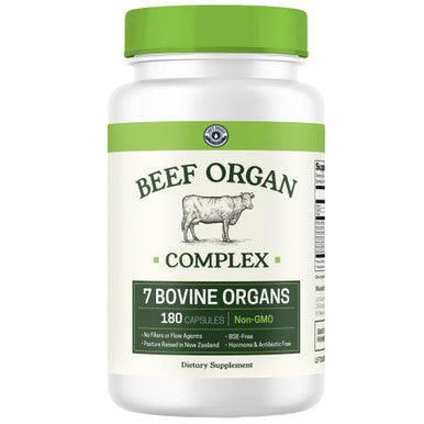 Left Coast Performance Bone Broth Protein Powder & Beef Organ Supplement - Bovine Wellness Bundle for Gut Health Energy Balance and Immune Support