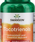Swanson Double Strength Tocotrienols - Antioxidant - (60 Liquid Capsules 100mg Each)