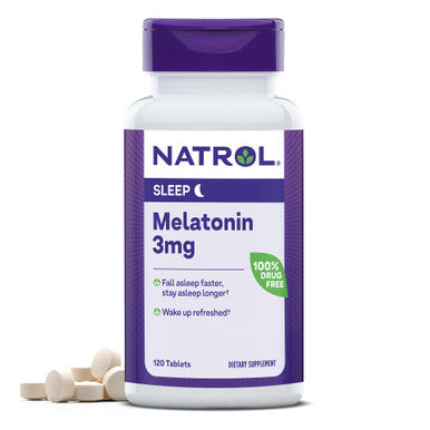 Natrol Melatonin Tablets- 3Mg, 120 Count
