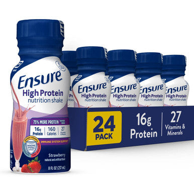 Ensure High Protein Nutritional Shake With Fiber 16G Protein Meal Replacement Shakes & High Protein Nutritional Shake 16G Protein Meal Replacement Shakes