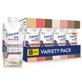 Ensure Max Protein Nutrition Shakes Variety Pack With 30G Of Protein & Max Protein Nutrition Shake With 30G Of Protein 1G Of Sugar High Protein Shake French Vanilla Liquid 11 Fl Oz (Pack Of 12)