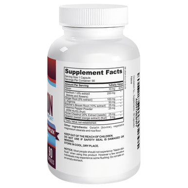 Elevate Recovery Supplements Vein & Leg Circulation Support Supplement (All-In-1) With 8 Active Ingredients - Natural Blood Circulation Booster - Vein Health Formula - Leg & Vein Supplements - 90 Capsules