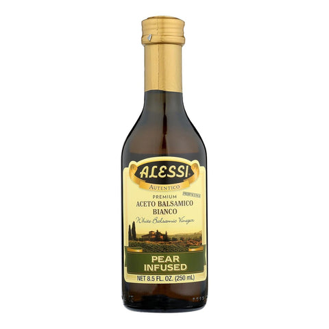 Alessi Foods White Balsamic Raspberry Blush Vinegar, 8.5 oz, Red