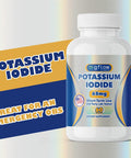 Gflow vitamins - Potassium Iodide 65 mg Per Serving - Dietary Supplement, Thyroid Support - 4 Months Supply - 2 Pack - Non -GMO
