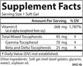 Carlson EGems Plus Natural Vitamin E 400 IU Supports a Healthy Heart 250 soft gels