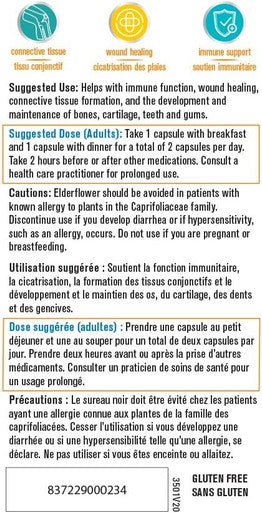 Vitamin C Complex 1,200 mg With Papaya and Black Pepper - 120 Vegetarian Capsules