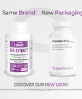 Supersmart AFA Extract 1000 mg Per Day Aphanizomenon FlosAquae BlueGreen Algae Supplement Emotional Wellbeing Boost Concentration NonGMO Gluten Free 120 Vegetarian Capsules