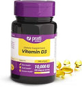 Prati Donaduzzi Vitamin D3 10000 Iu (250 Mcg) Softgels 100 Daily Supply Maximum Potency Vitamin D Supplement For Bone And Teeth Support