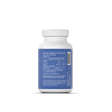 BodyBio Sodium Butyrate 600 mg 100 Capsules