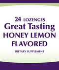 Nature's Way Sambucus Zinc Lozenges with Elderberry and Vitamin C, Honey Lemon Flavor, Gluten Free, Kosher Certified