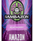 Sambazon Organic Amazon Energy Drink, Original Acai Berry, USDA Certified Organic, Vegan, Gluten Free & Non-GMO, 12 Fluid Ounce (Pack of 12)